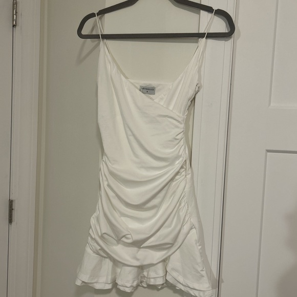 White Mini Dress - That’s So Fetch - US size 8 (runs small) - Like New - Picture 3 of 4